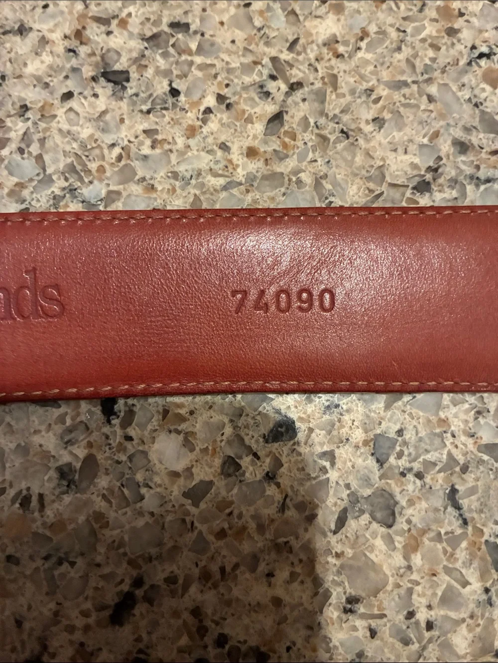 Allen Edmonds Manistee Dress Leather Belt Walnut Brown (74090)